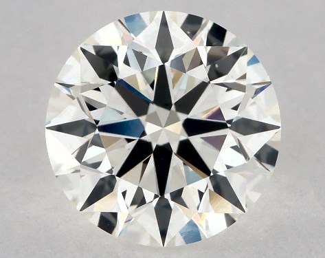 GIA 1.02 Carat H-VS2 Excellent Cut Round Diamond