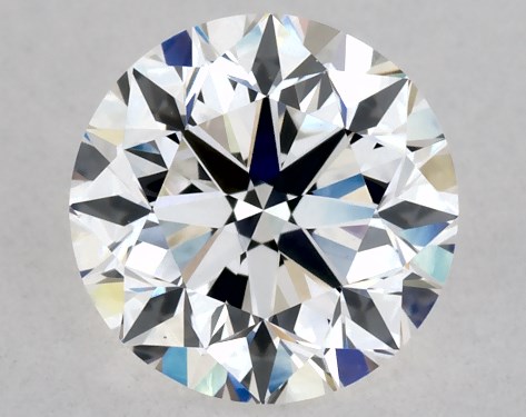 GIA 1.00 Carat H-VS1 Very Good Cut Round Diamond