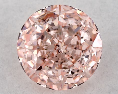 IGI 0.51 Carat Fancy Intense Pink-VS1 Round Cut Lab-Grown Diamond