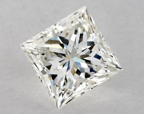 GIA 1.01 Carat H-VVS2 Ideal Cut Princess Diamond