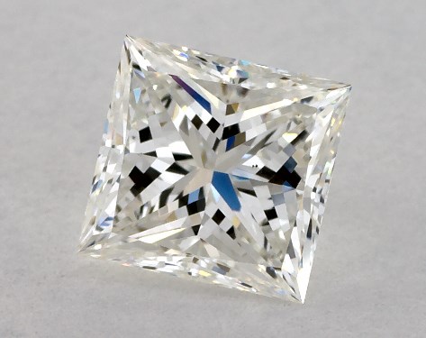 GIA 1.01 Carat H-VS2 Very Good Cut Princess Diamond