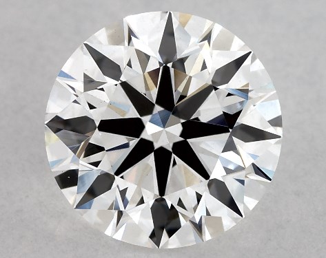 GIA 2.00 Carat E-VS1 Excellent Cut Round Lab-Grown Diamond