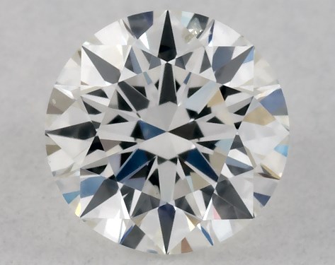 GIA 0.36 Carat G-SI2 Excellent Cut Round Diamond