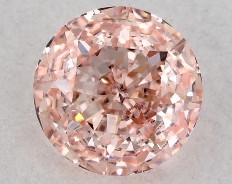 IGI 0.52 Carat Fancy Intense Pink-VVS2 Round Cut Lab-Grown Diamond