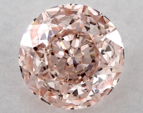 IGI 0.52 Carat Fancy Intense Pink-VS2 Round Cut Lab-Grown Diamond