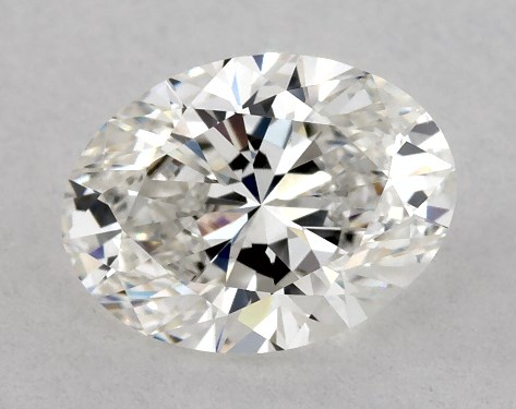 GIA 1.00 Carat H-VS1 Very Good Cut Oval Diamond