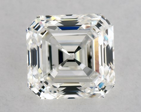 GIA 1.00 Carat H-VS2 Very Good Cut Asscher Diamond