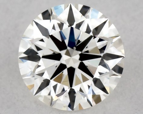 GIA 0.30 Carat H-SI1 Excellent Cut Round Diamond