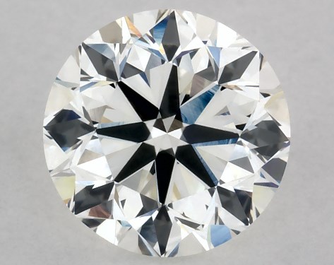 GIA 1.01 Carat H-VS1 Very Good Cut Round Diamond