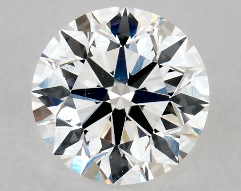 GIA 0.80 Carat H-SI1 Excellent Cut Round Diamond