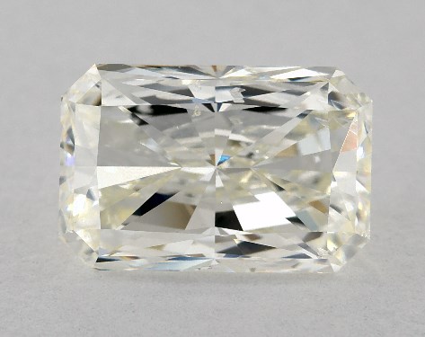 GIA 3.00 Carat J-SI2 Ideal Cut Radiant Diamond