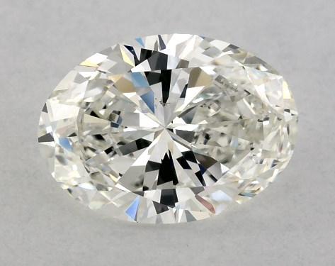 GIA 1.01 Carat H-VS2 Very Good Cut Oval Diamond