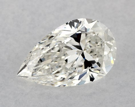 GIA 1.00 Carat H-VS2 Ideal Cut Pear Diamond