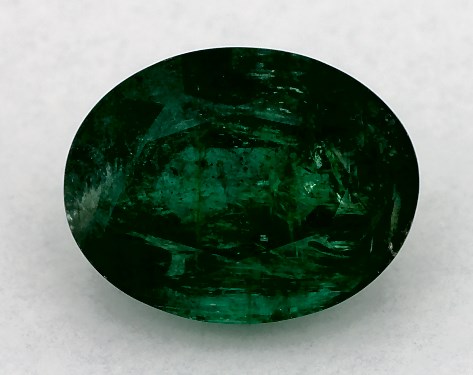 2.03 Carat Oval Natural Green Emerald