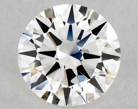 GIA 1.00 Carat H-VS2 Excellent Cut Round Diamond
