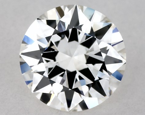 GIA 1.00 Carat H-VS2 Very Good Cut Round Diamond