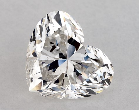 GIA 2.00 Carat H-SI2 Ideal Cut Heart Diamond