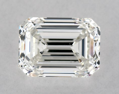 GIA 1.01 Carat H-VS2 Very Good Cut Emerald Diamond