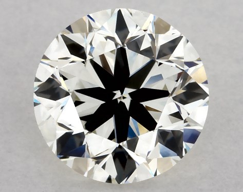 GIA 1.00 Carat J-VS2 Very Good Cut Round Diamond