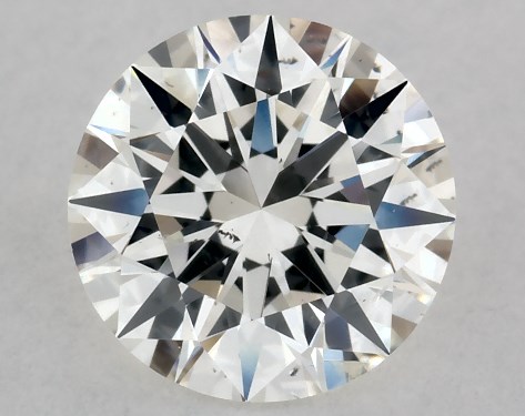 GIA 1.02 Carat H-SI2 Excellent Cut Round Diamond