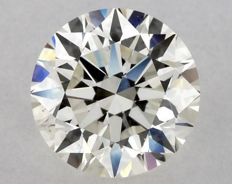 GIA 1.00 Carat J-VS2 Very Good Cut Round Diamond