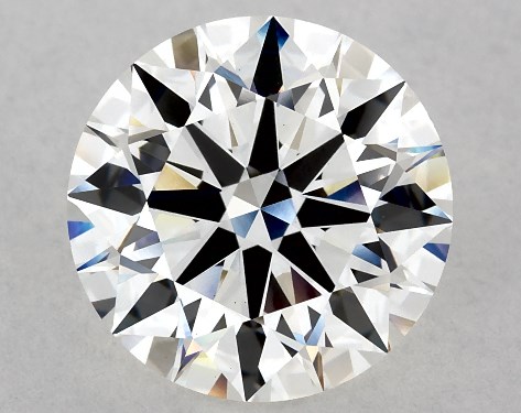 GIA 4.33 Carat F-VS1 Excellent Cut Round Lab-Grown Diamond