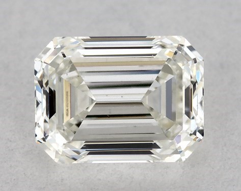 GIA 0.50 Carat I-SI1 Good Cut Emerald Diamond