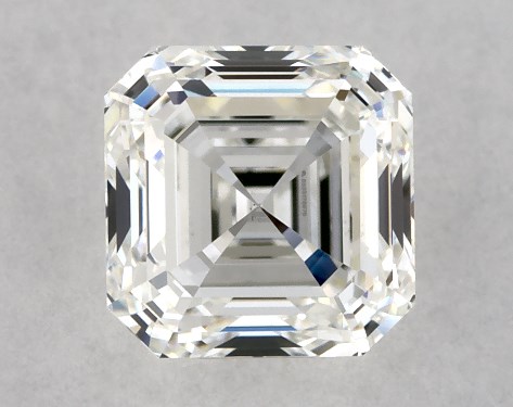 GIA 1.00 Carat H-VS2 Very Good Cut Asscher Diamond