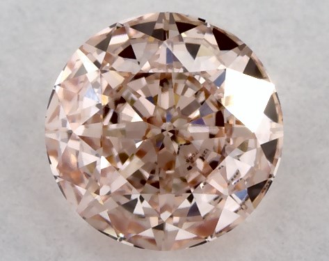 IGI 0.51 Carat Fancy Intense Pink-VS1 Round Cut Lab-Grown Diamond