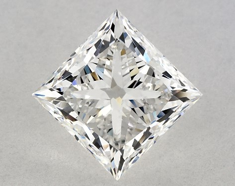 GIA 3.01 Carat D-VS1 Very Good Cut Princess Diamond