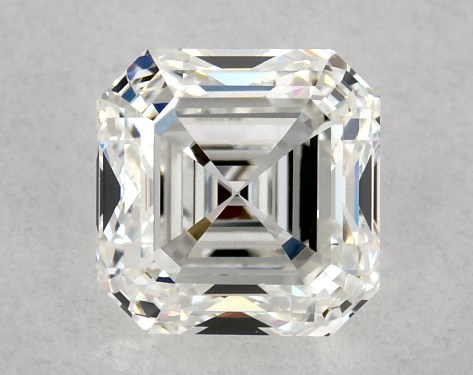 GIA 1.00 Carat H-VS1 Very Good Cut Asscher Diamond