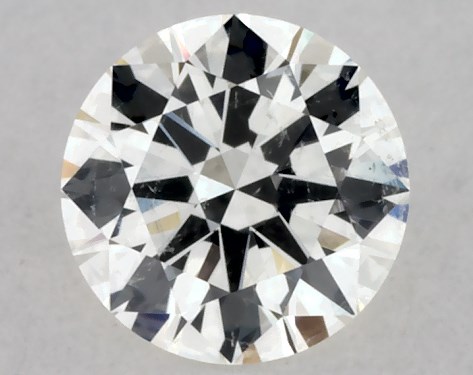 GIA 0.30 Carat I-SI2 Excellent Cut Round Diamond