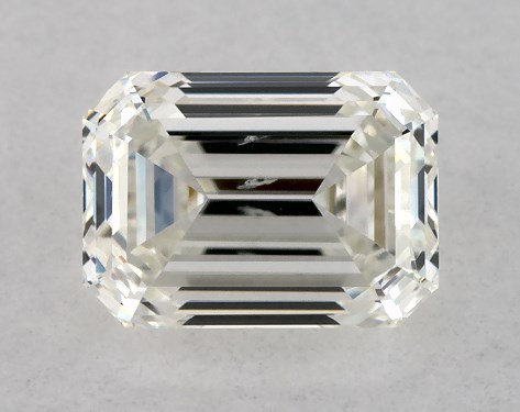GIA 0.50 Carat J-SI2 Good Cut Emerald Diamond