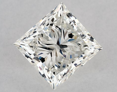 GIA 2.00 Carat H-VS1 Ideal Cut Princess Diamond