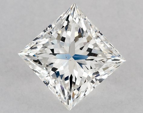 GIA 1.01 Carat F-VS2 Ideal Cut Princess Diamond