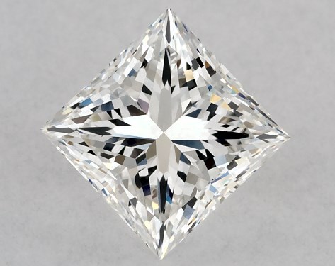 GIA 1.01 Carat F-VS2 Ideal Cut Princess Diamond