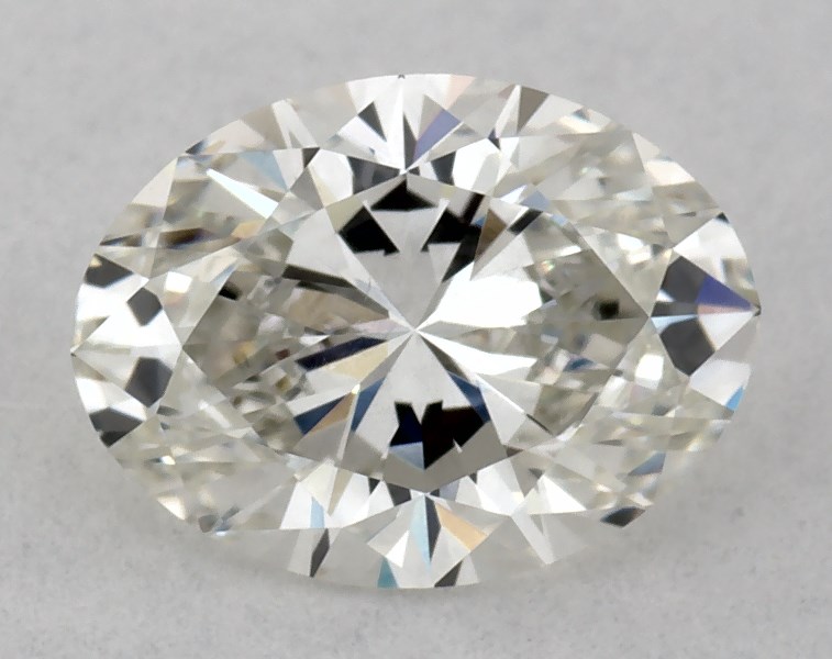 0.82 carat oval diamond, I SI1