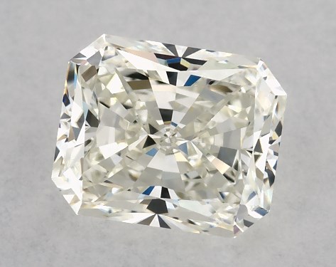 GIA 1.00 Carat K-SI1 Very Good Cut Radiant Diamond