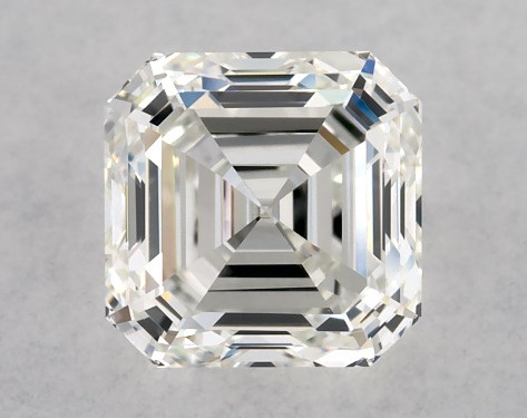 GIA 1.00 Carat H-IF Very Good Cut Asscher Diamond