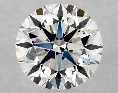 GIA 1.00 Carat H-VS1 Very Good Cut Round Diamond