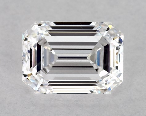 GIA 1.01 Carat D-VS2 Very Good Cut Emerald Diamond