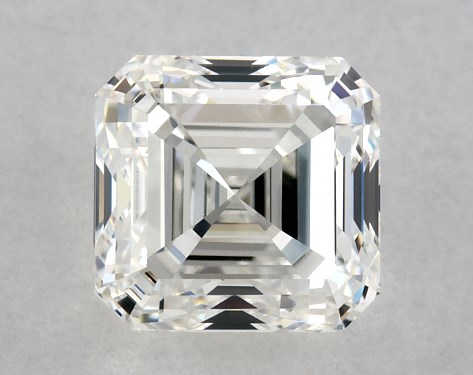 GIA 1.00 Carat H-VS1 Very Good Cut Asscher Diamond