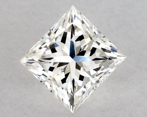 GIA 0.50 Carat I-VVS1 Very Good Cut Princess Diamond