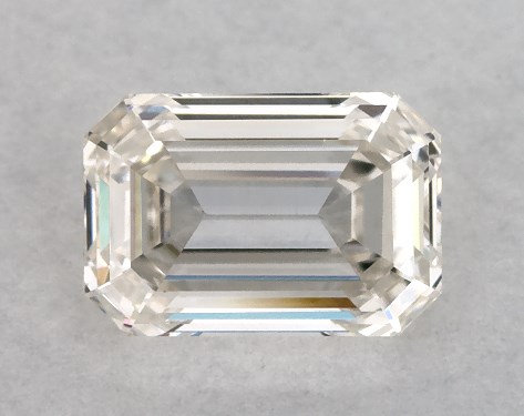 GIA 0.50 Carat J-SI1 Very Good Cut Emerald Diamond