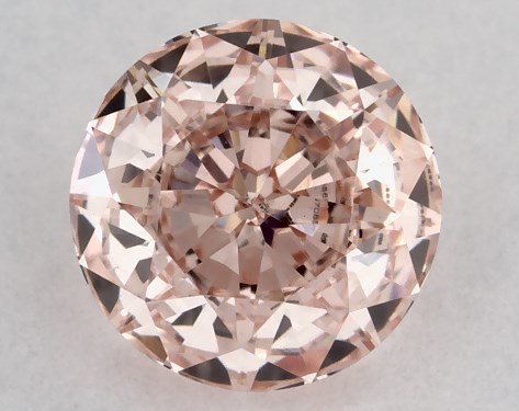 IGI 0.52 Carat Fancy Intense Pink-VS1 Round Cut Lab-Grown Diamond