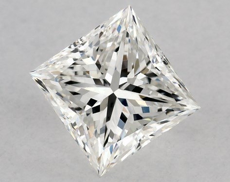 GIA 1.01 Carat G-VS2 Ideal Cut Princess Diamond