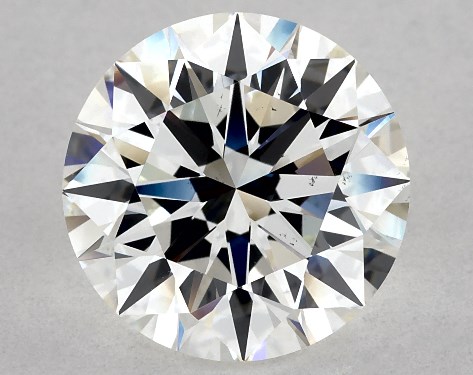 GIA 3.11 Carat H-VS2 Excellent Cut Round Diamond