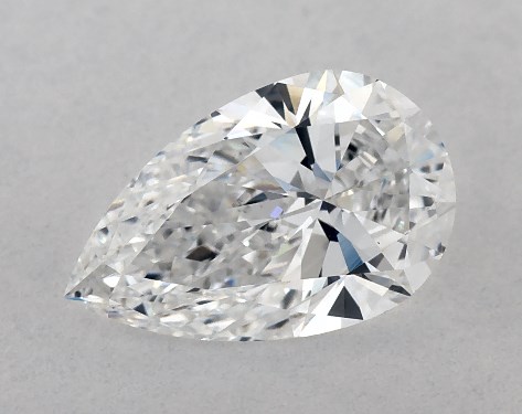 GIA 1.01 Carat D-VS2 Ideal Cut Pear Diamond