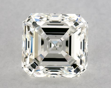 GIA 1.01 Carat H-VS2 Very Good Cut Asscher Diamond