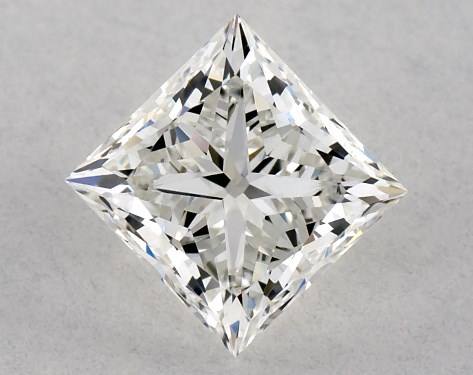 GIA 0.50 Carat I-VVS1 Very Good Cut Princess Diamond